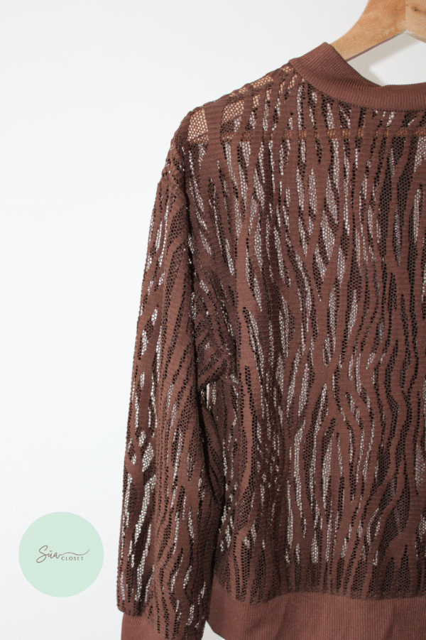 Chaqueta Bomber de Encaje