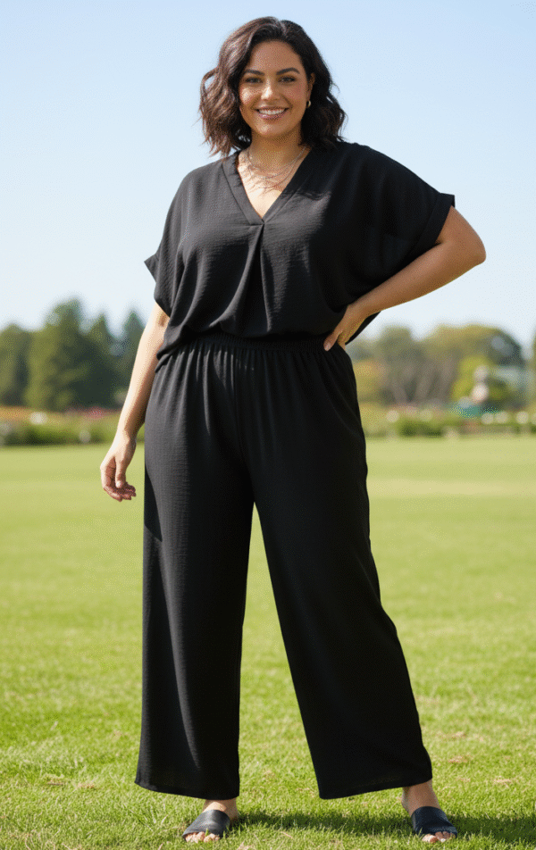 Conjunto Blusa y Pantalón Curvy