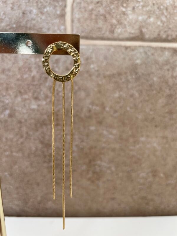 Pendiente largo aro