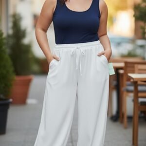 Pantalón bombacho curvy