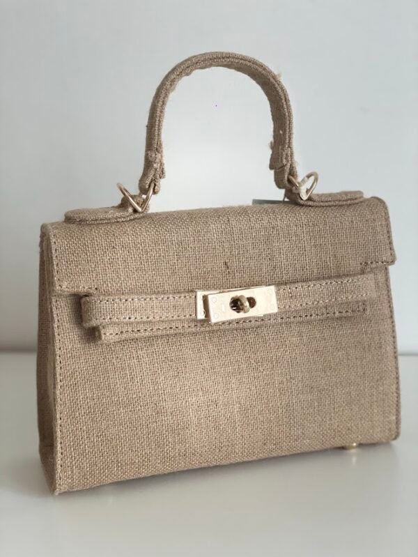 Bolso Kelly yute