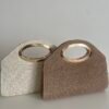 Bolso de mano rafia