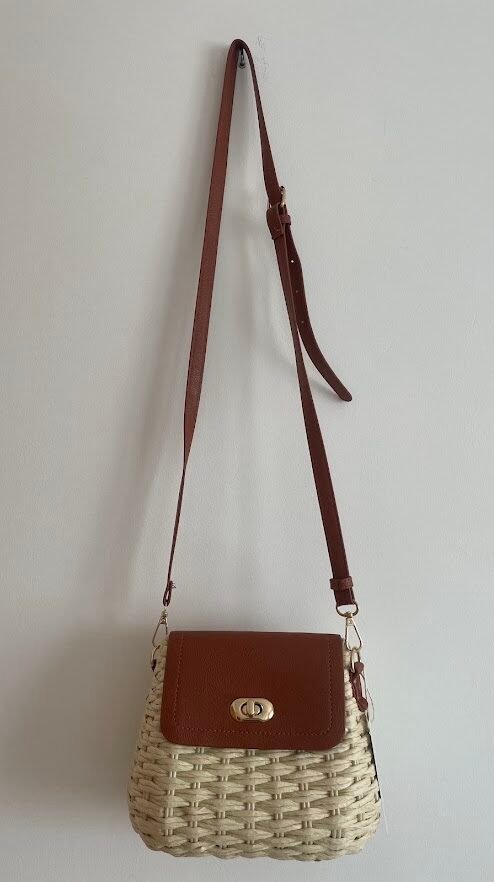 Bandolera de rafia