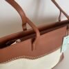 Tote bag camel pespuntes