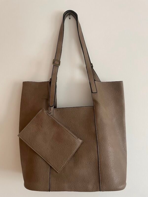 Bolso hombro polipiel suave