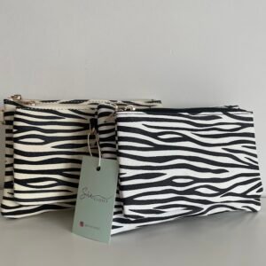 Bandolera animal print cebra