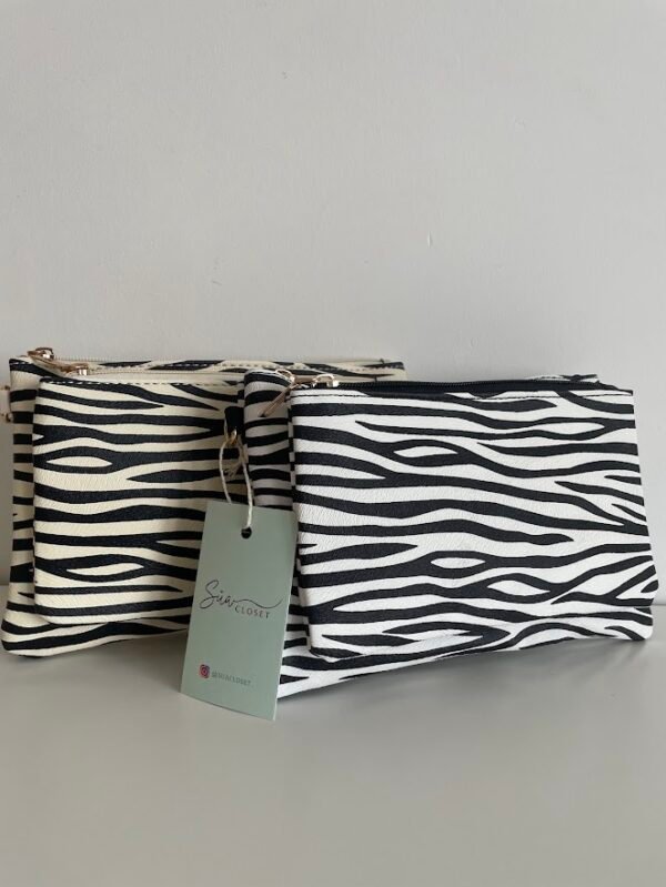 Bandolera animal print cebra