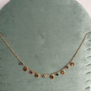 Collar corazón llave